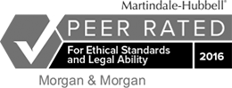 Martindale-Hubbell Peer Rated For Ethical Standards and Legal Ability 2016 Badge